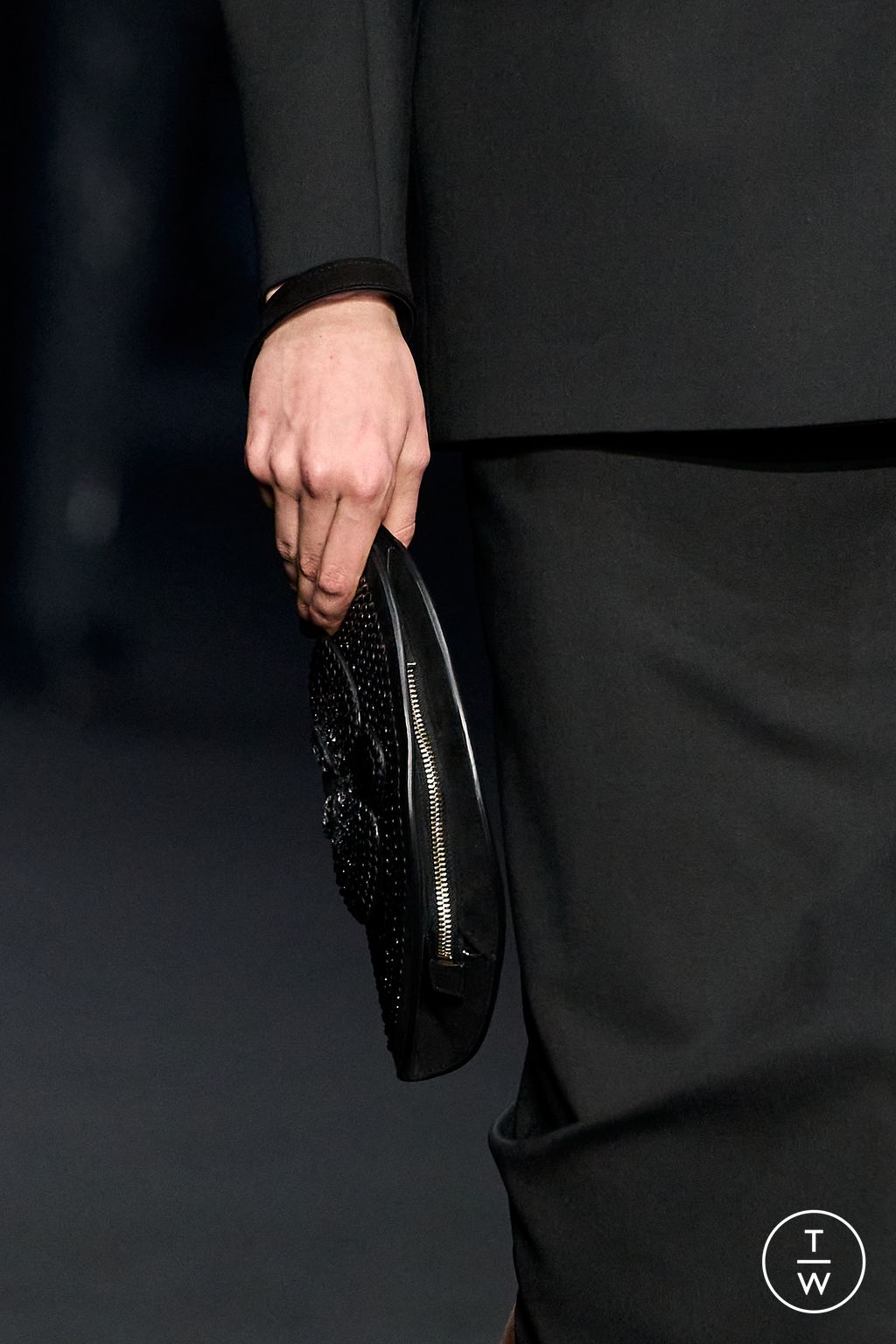 Fashion Week Milan Fall/Winter 2023 look 4 from the Genny collection 女装配饰