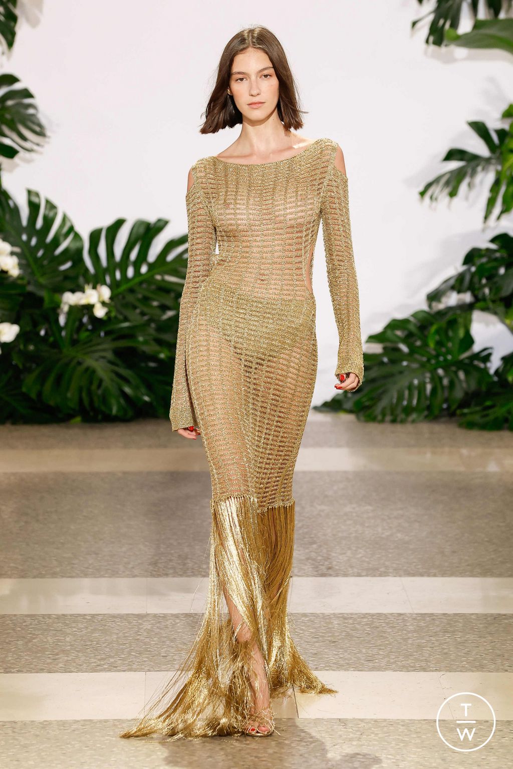 Fashion Week Milan Spring/Summer 2024 look 7 de la collection Genny womenswear