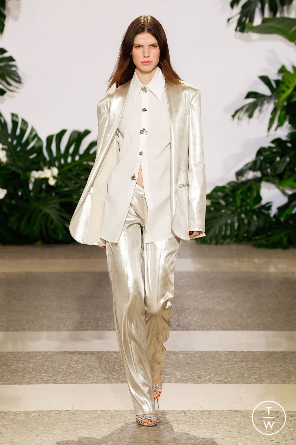 Fashion Week Milan Spring/Summer 2024 look 13 from the Genny collection 女装