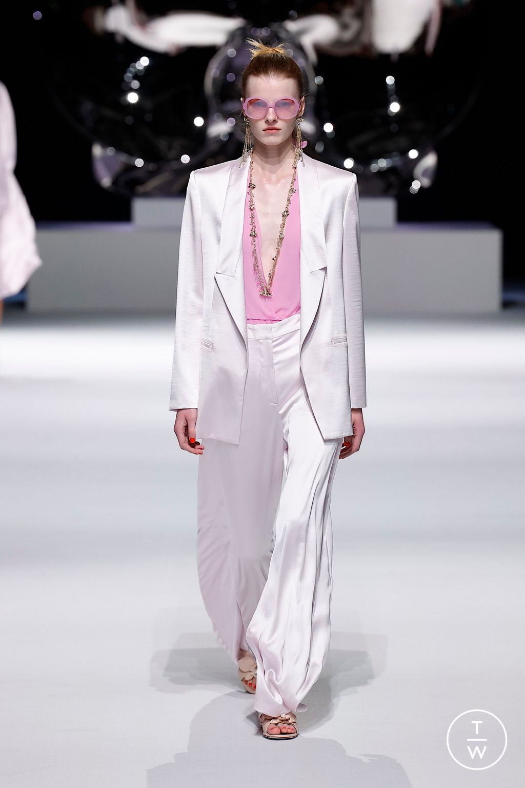 Fashion Week Milan Spring/Summer 2026 look 9 from the Genny collection womenswear
