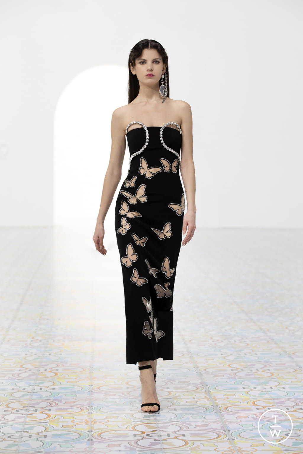 Fashion Week Paris Spring/Summer 2022 look 39 from the Georges Hobeika collection couture
