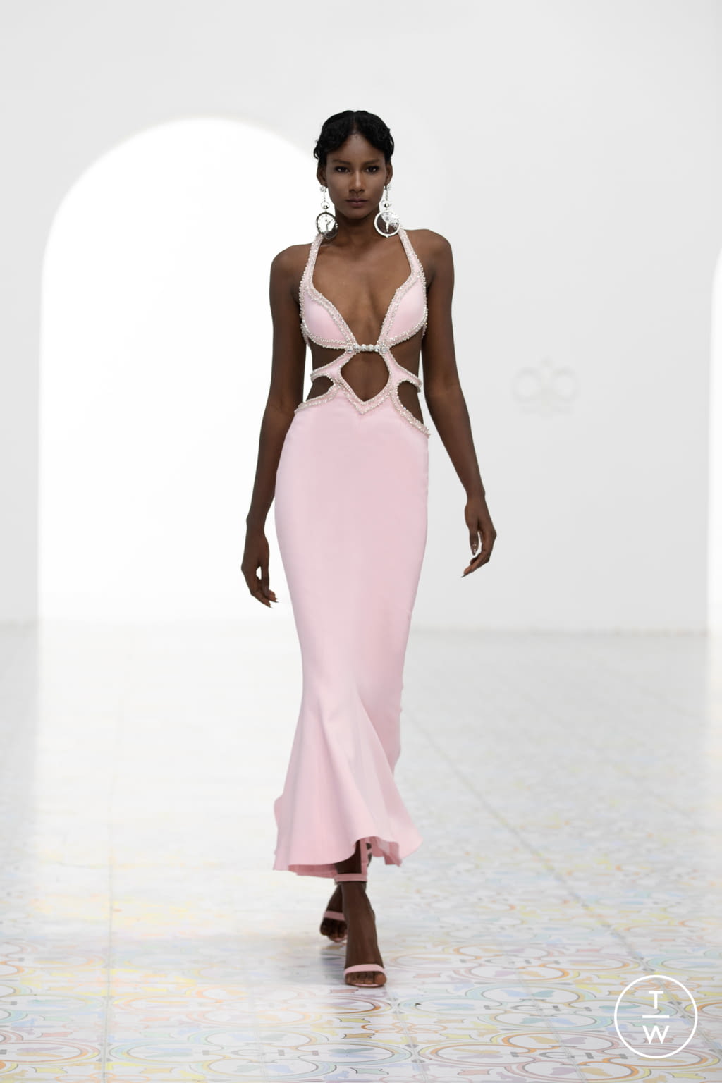 Fashion Week Paris Spring/Summer 2022 look 48 from the Georges Hobeika collection couture