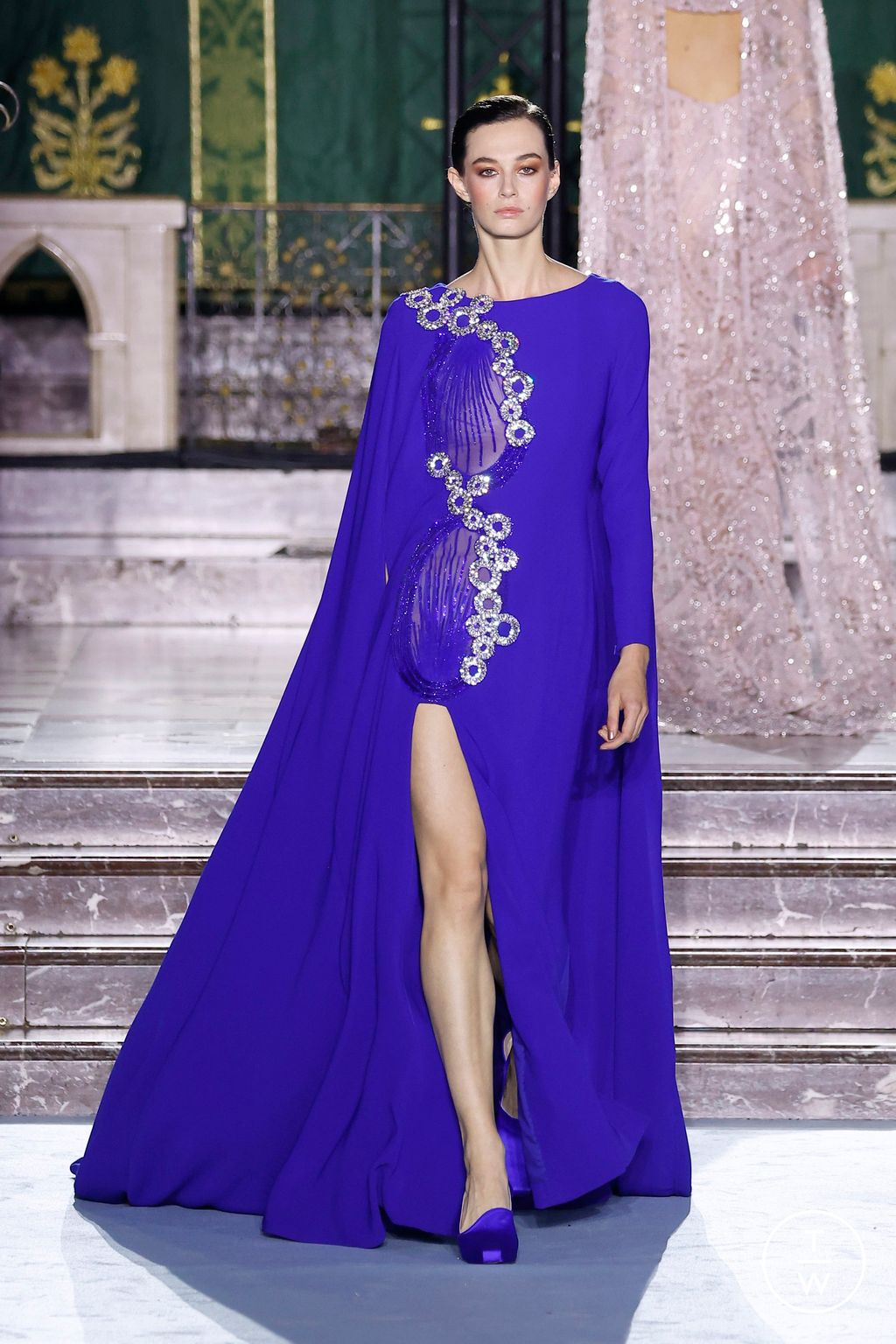 Fashion Week Paris Fall/Winter 2024 look 88 from the Georges Chakra collection couture