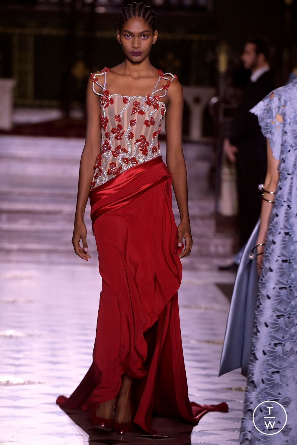 Fashion Week Paris Spring/Summer 2024 look 29 from the Georges Chakra collection couture