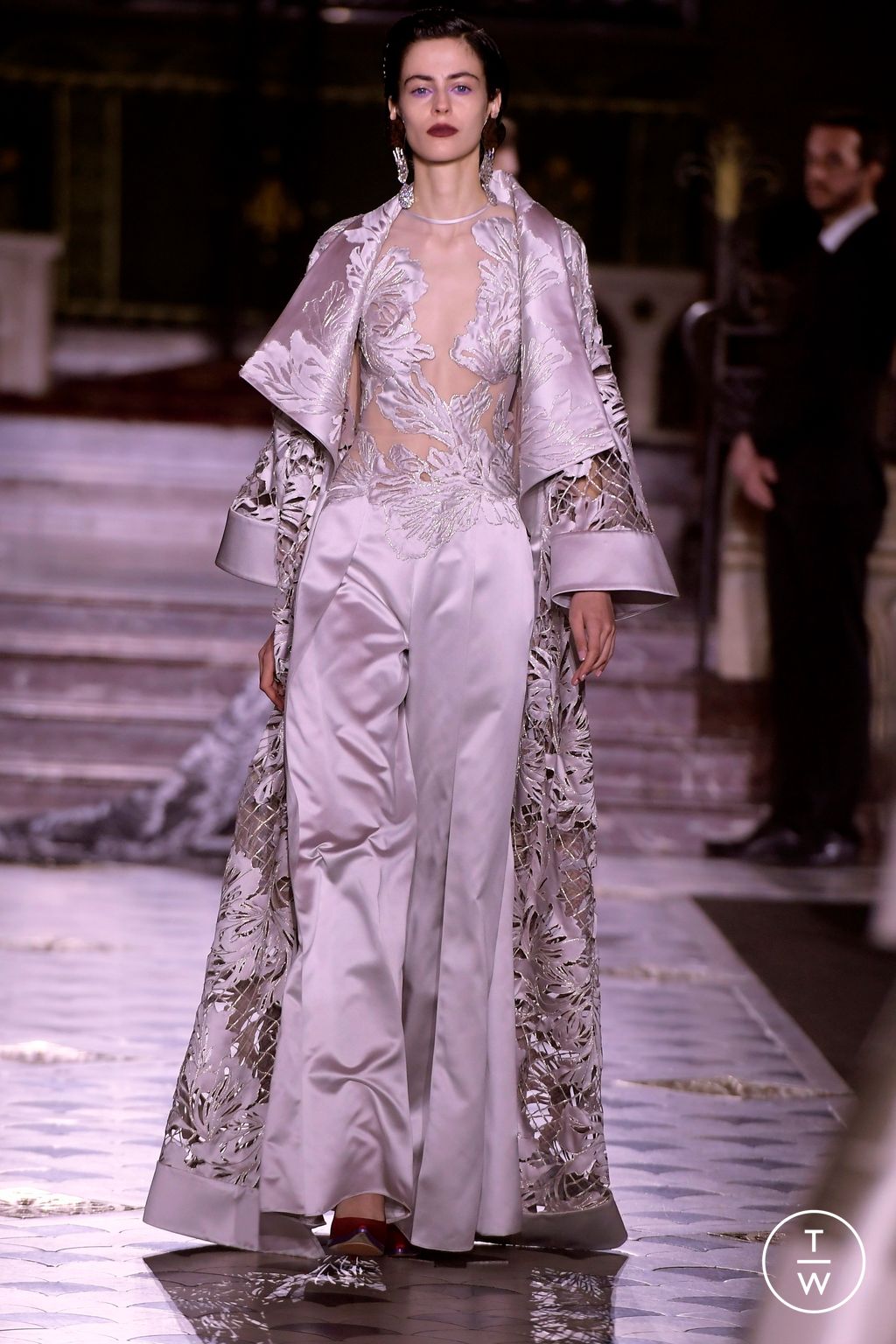 Fashion Week Paris Spring/Summer 2024 look 35 de la collection Georges Chakra couture