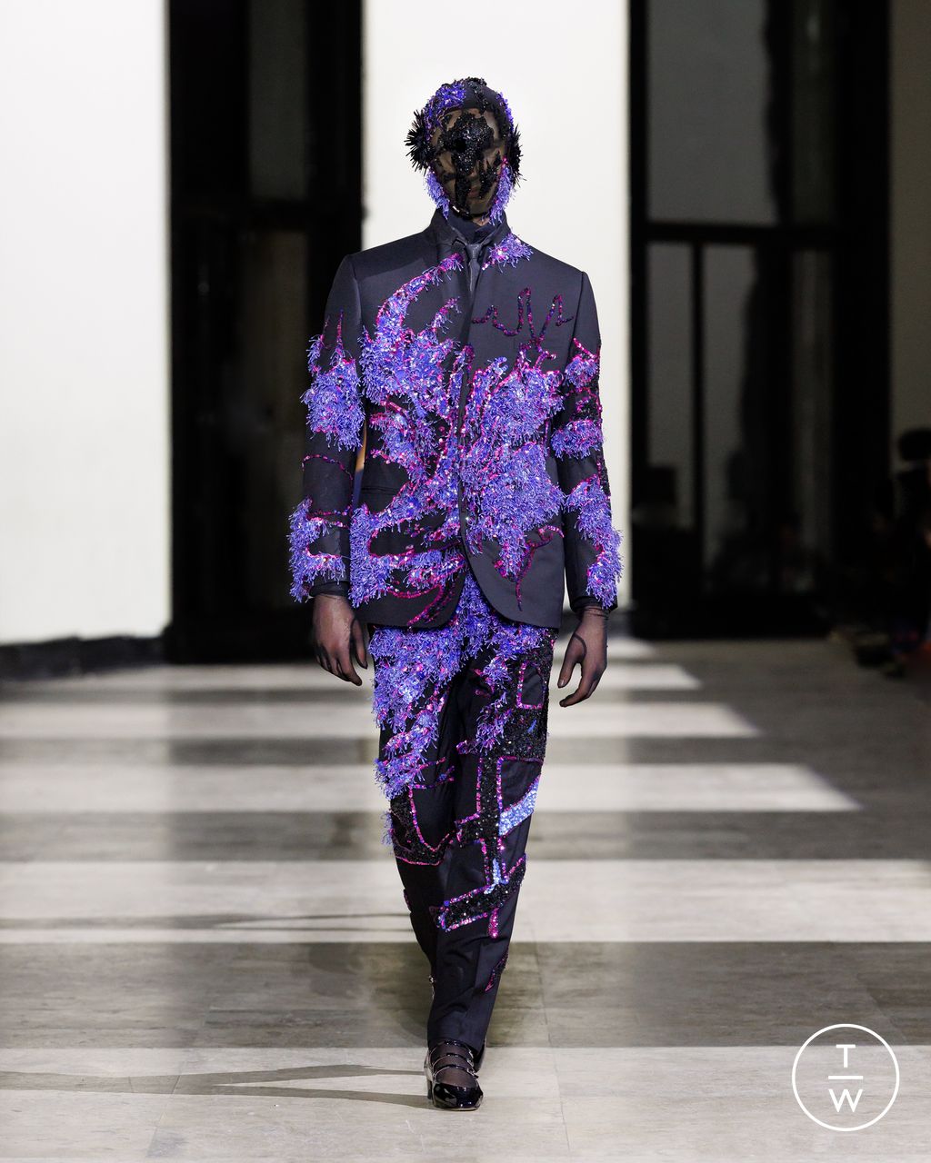 Fashion Week Paris Spring/Summer 2026 look 3 from the Germanier collection couture