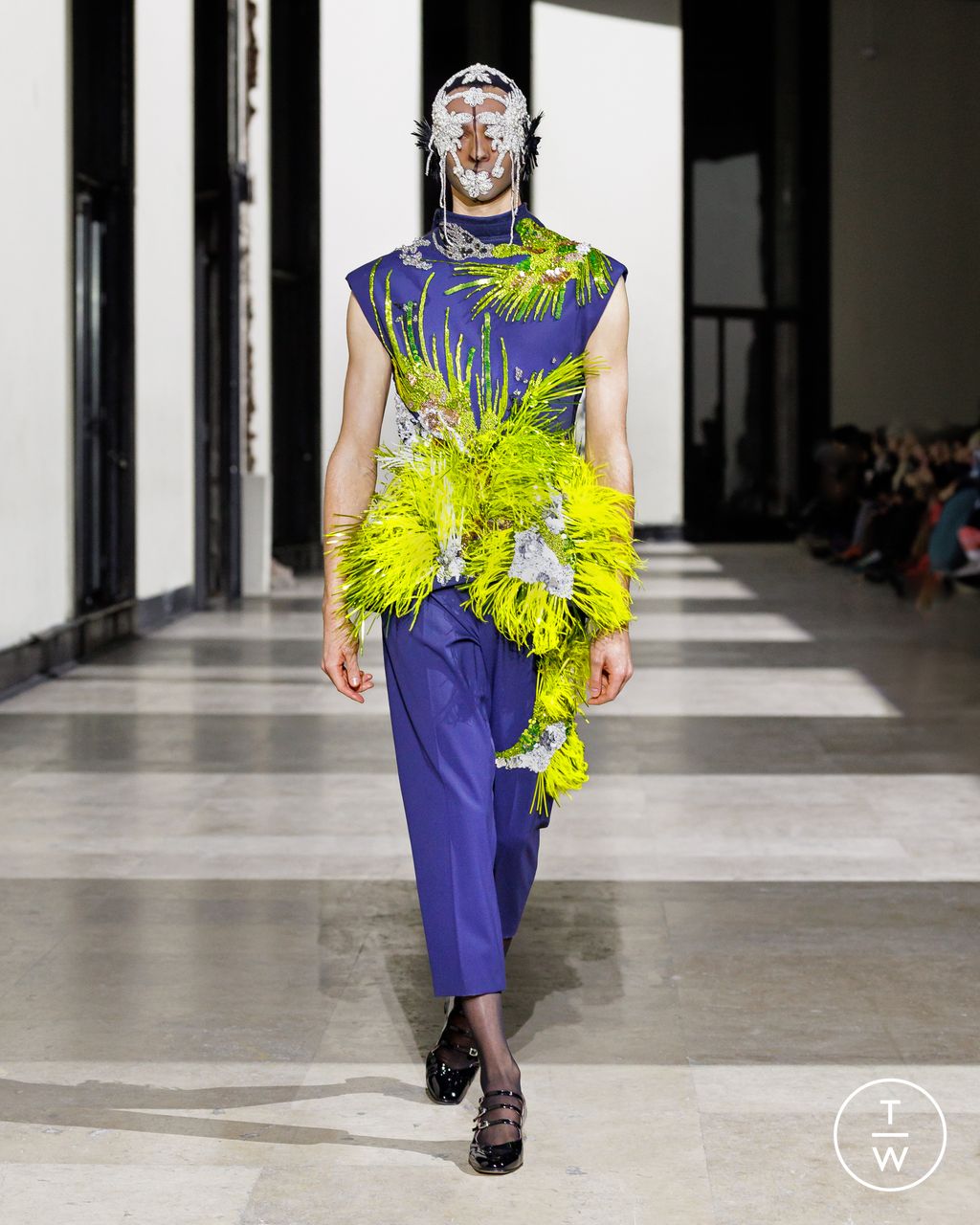 Fashion Week Paris Spring/Summer 2026 look 5 from the Germanier collection couture
