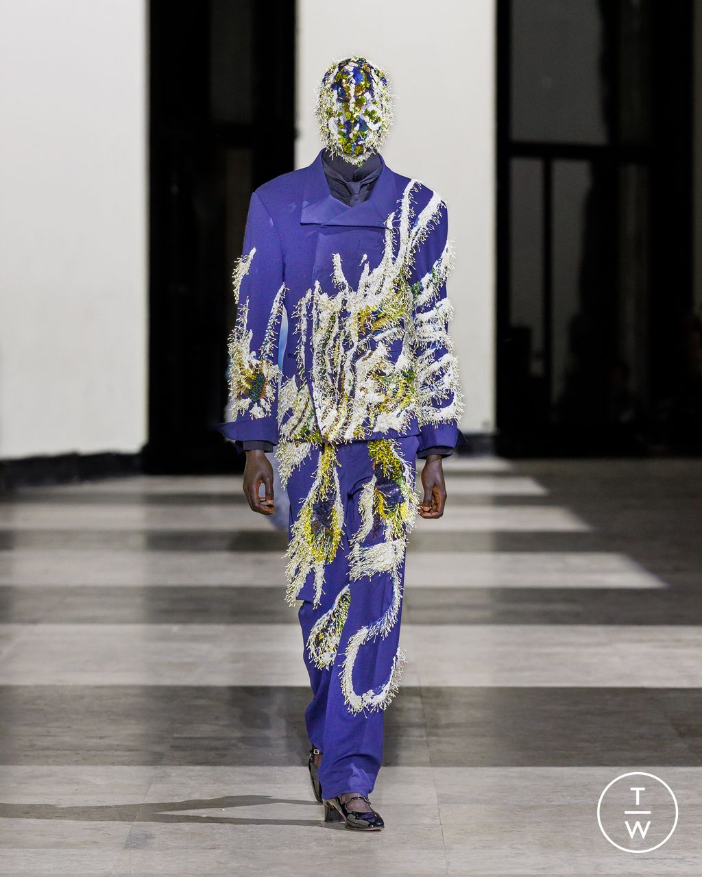 Fashion Week Paris Spring/Summer 2026 look 6 from the Germanier collection couture