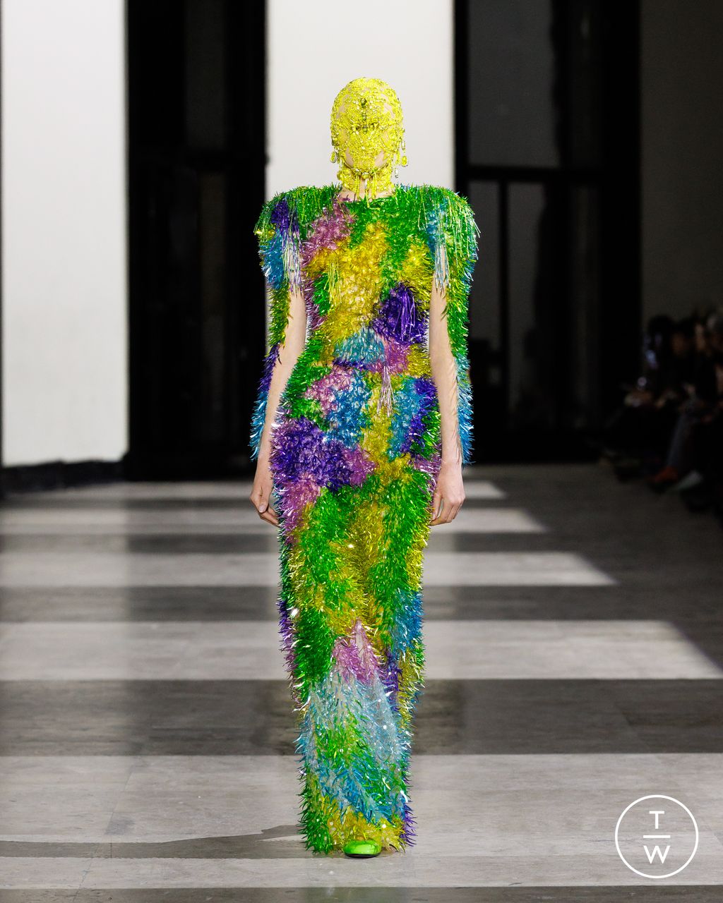 Fashion Week Paris Spring/Summer 2026 look 8 from the Germanier collection couture