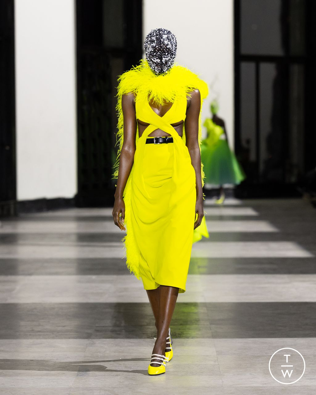 Fashion Week Paris Spring/Summer 2026 look 11 from the Germanier collection couture