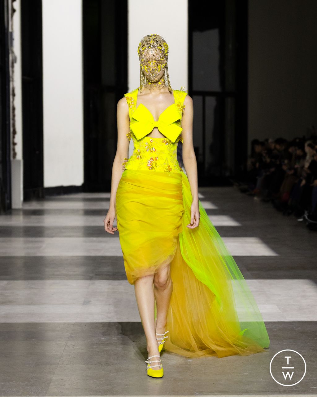 Fashion Week Paris Spring/Summer 2026 look 14 de la collection Germanier couture