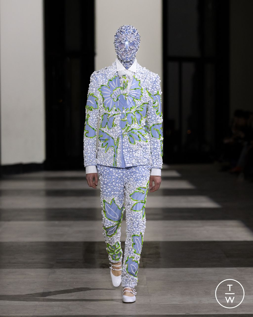 Fashion Week Paris Spring/Summer 2026 look 19 from the Germanier collection couture