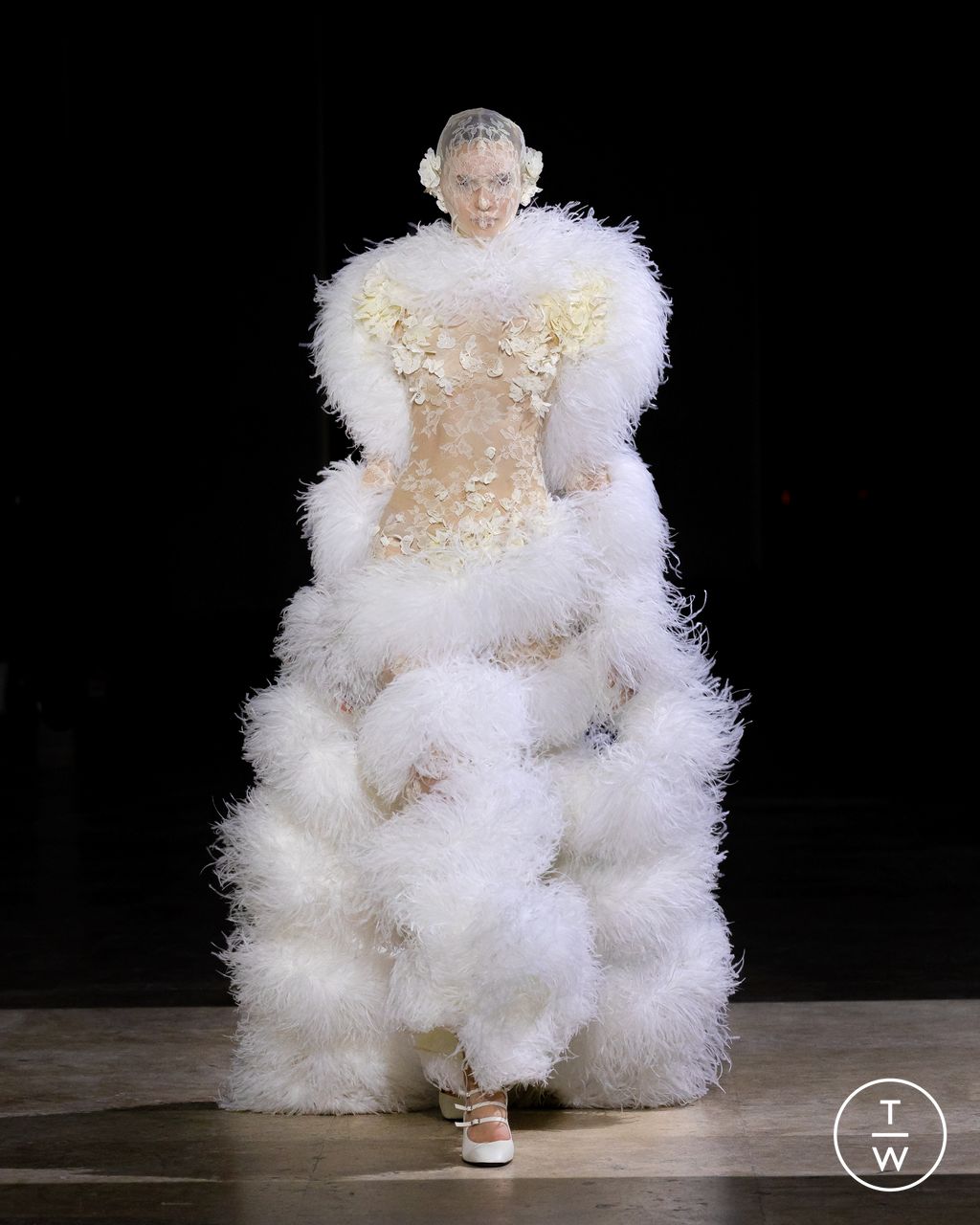 Fashion Week Paris Spring/Summer 2026 look 25 from the Germanier collection 高级定制