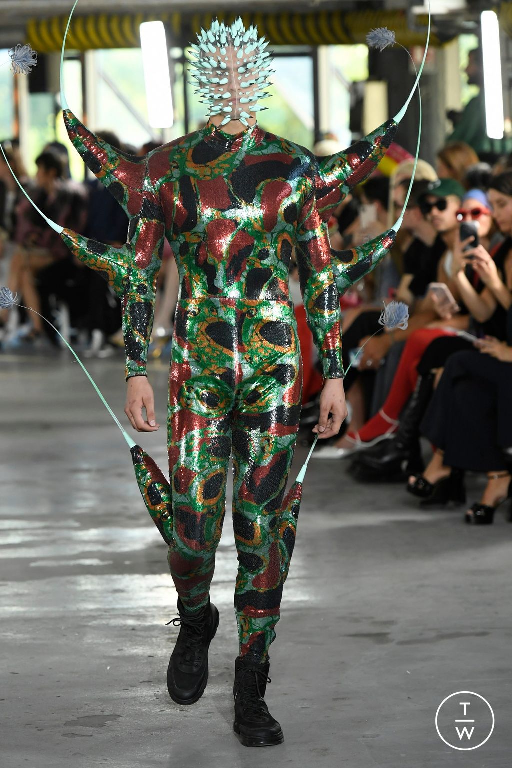 Fashion Week Paris Spring/Summer 2024 look 5 from the Germanier collection womenswear