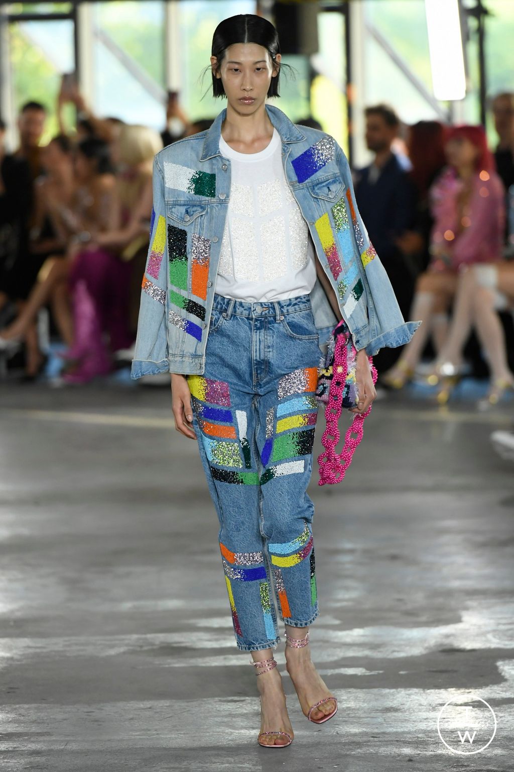 Fashion Week Paris Spring/Summer 2024 look 6 from the Germanier collection 女装