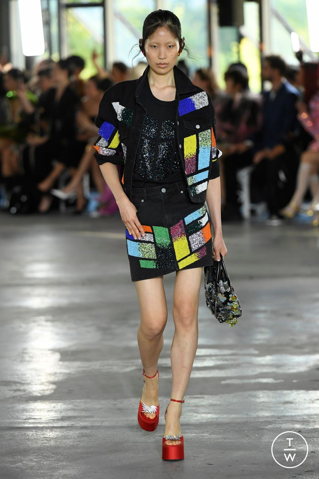 Fashion Week Paris Spring/Summer 2024 look 8 from the Germanier collection 女装