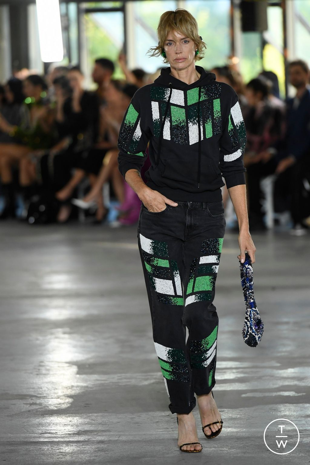 Fashion Week Paris Spring/Summer 2024 look 10 from the Germanier collection womenswear