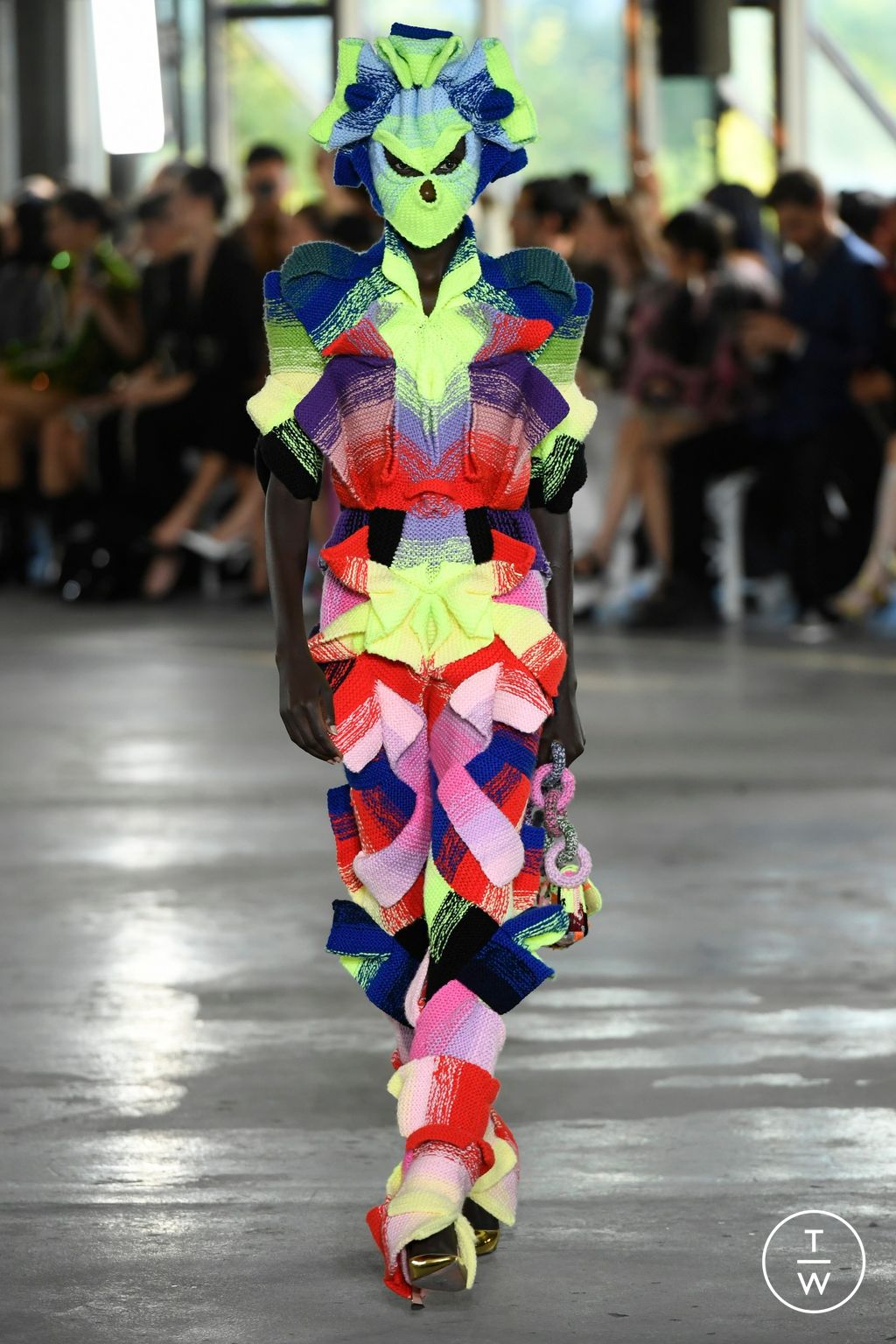 Fashion Week Paris Spring/Summer 2024 look 11 from the Germanier collection womenswear