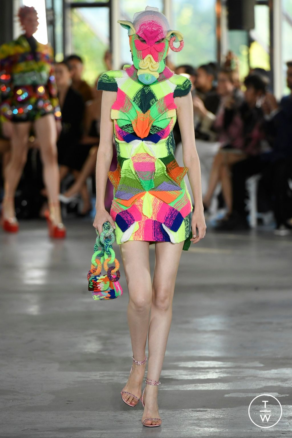 Fashion Week Paris Spring/Summer 2024 look 12 from the Germanier collection womenswear