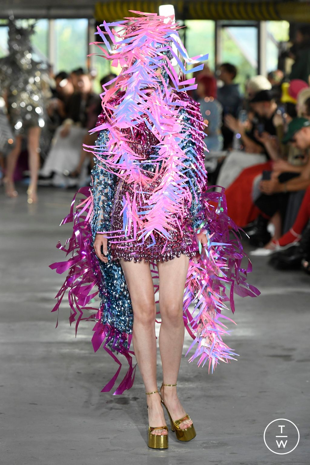 Fashion Week Paris Spring/Summer 2024 look 19 from the Germanier collection womenswear