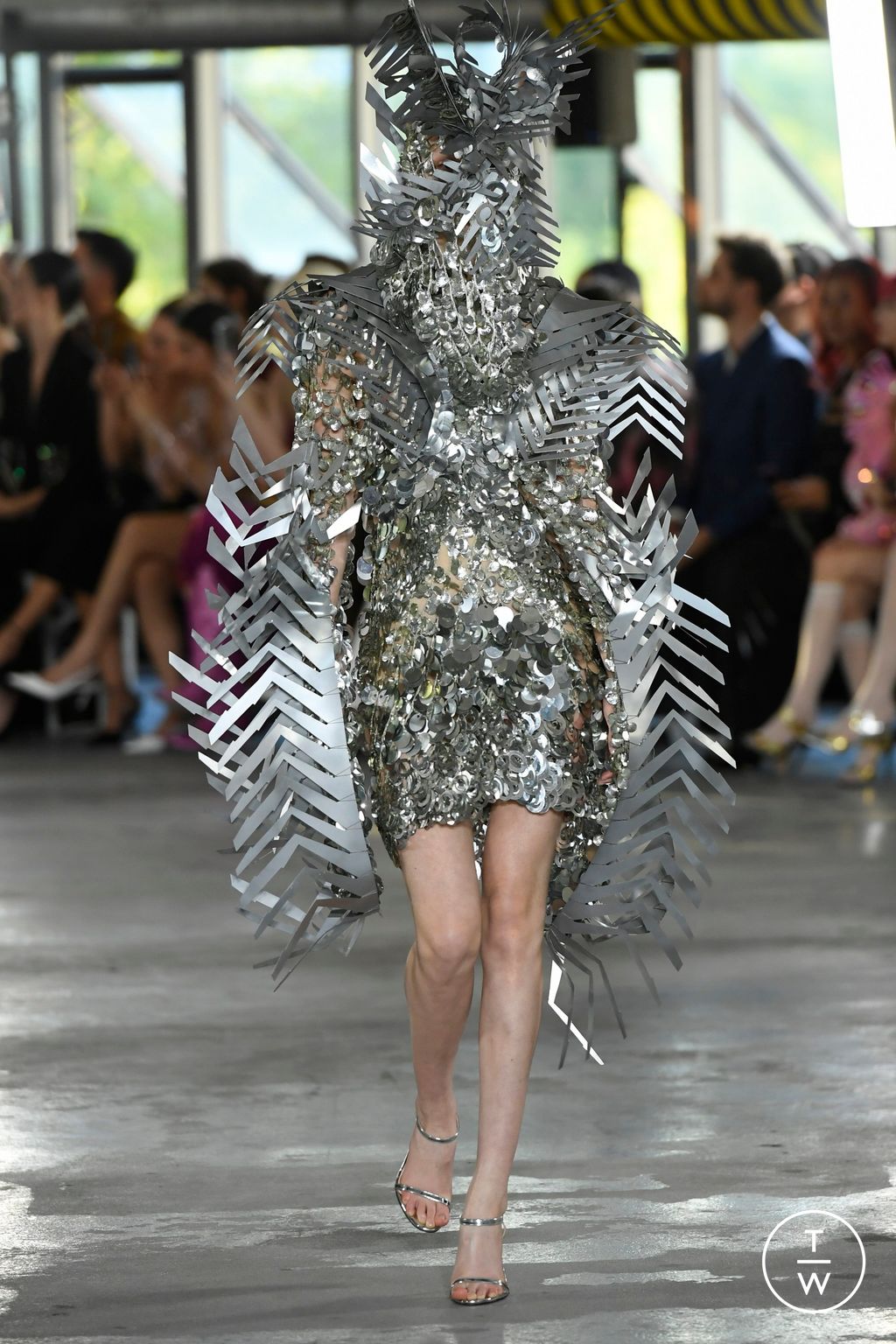 Fashion Week Paris Spring/Summer 2024 look 20 from the Germanier collection womenswear
