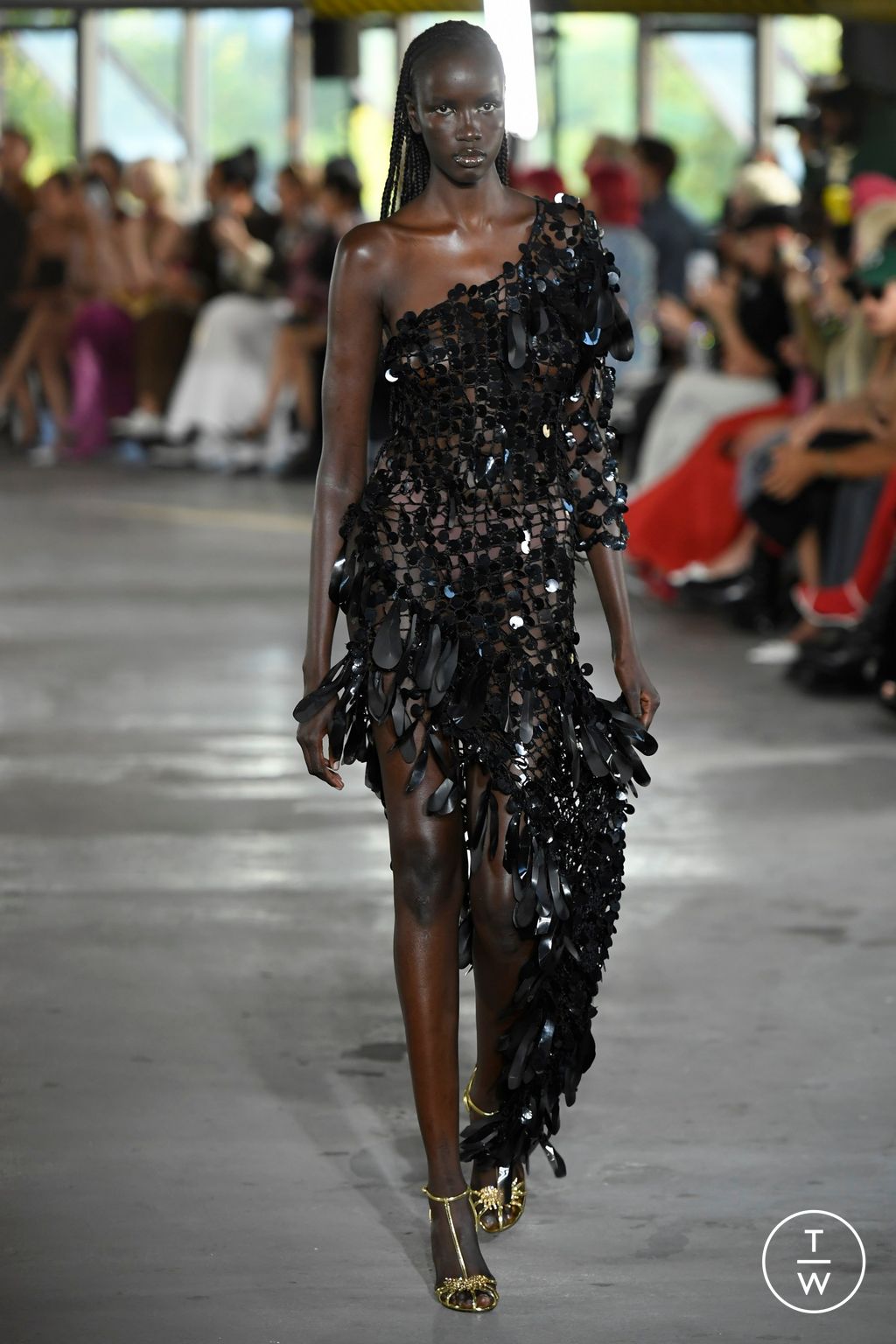 Fashion Week Paris Spring/Summer 2024 look 22 from the Germanier collection womenswear