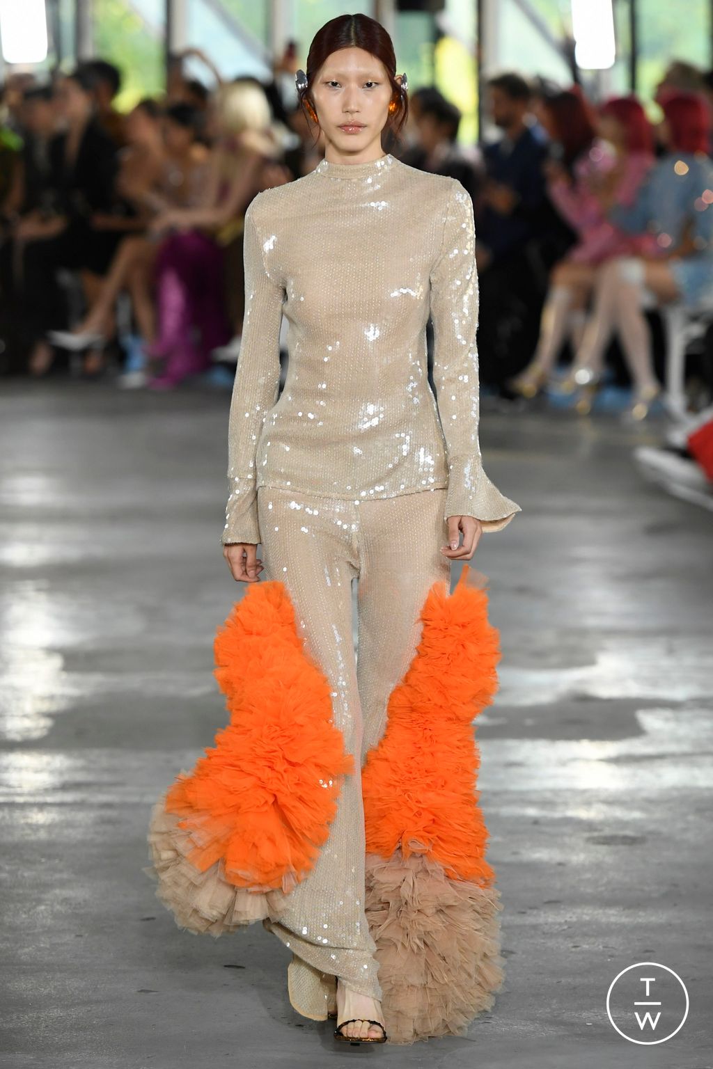 Fashion Week Paris Spring/Summer 2024 look 26 from the Germanier collection 女装