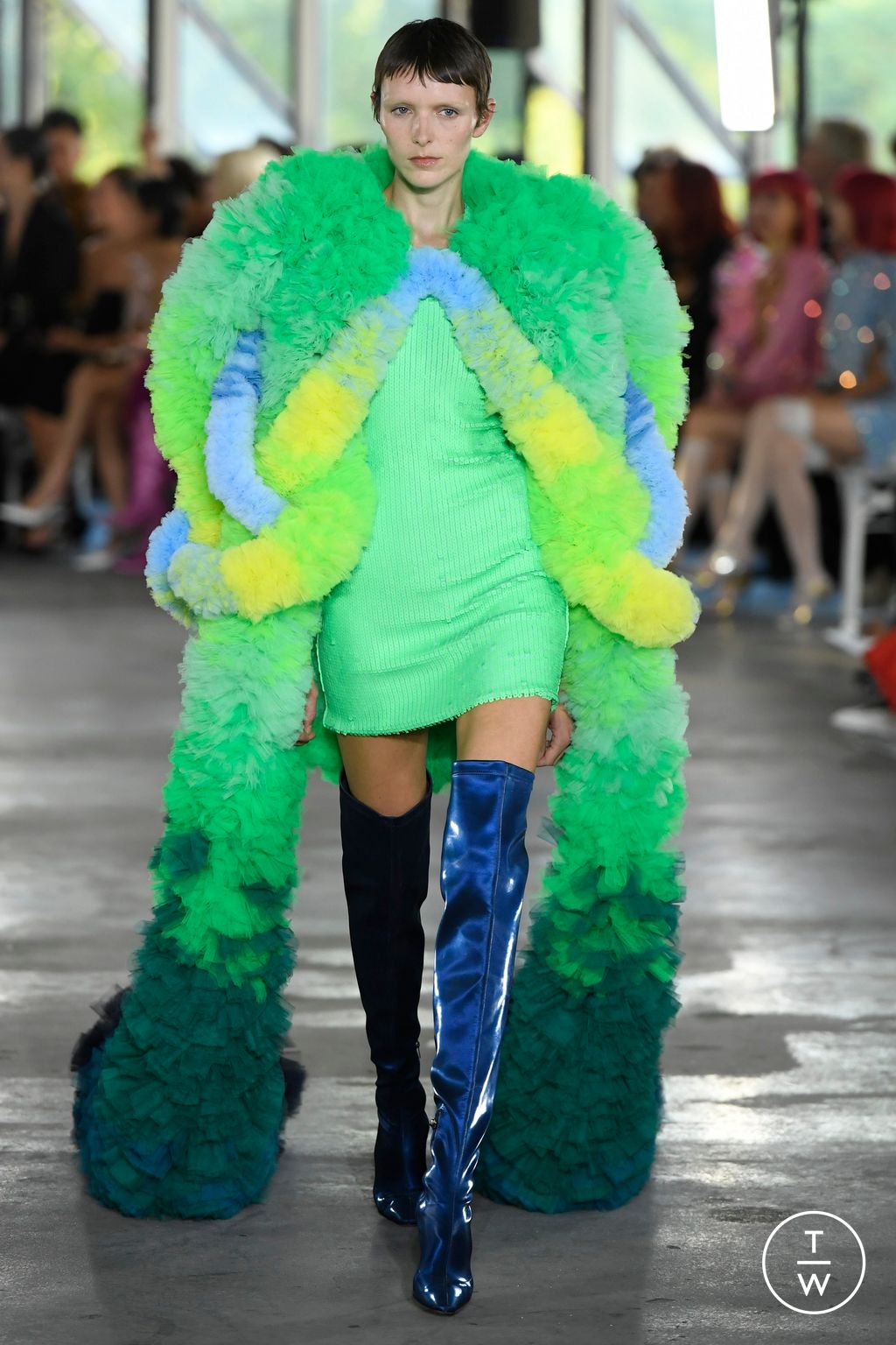 Fashion Week Paris Spring/Summer 2024 look 28 from the Germanier collection womenswear