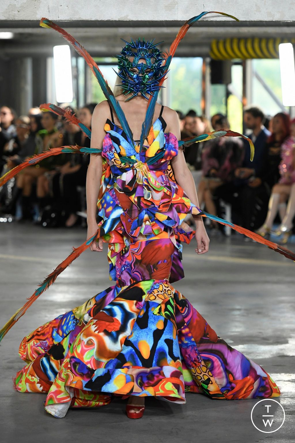 Fashion Week Paris Spring/Summer 2024 look 33 from the Germanier collection womenswear