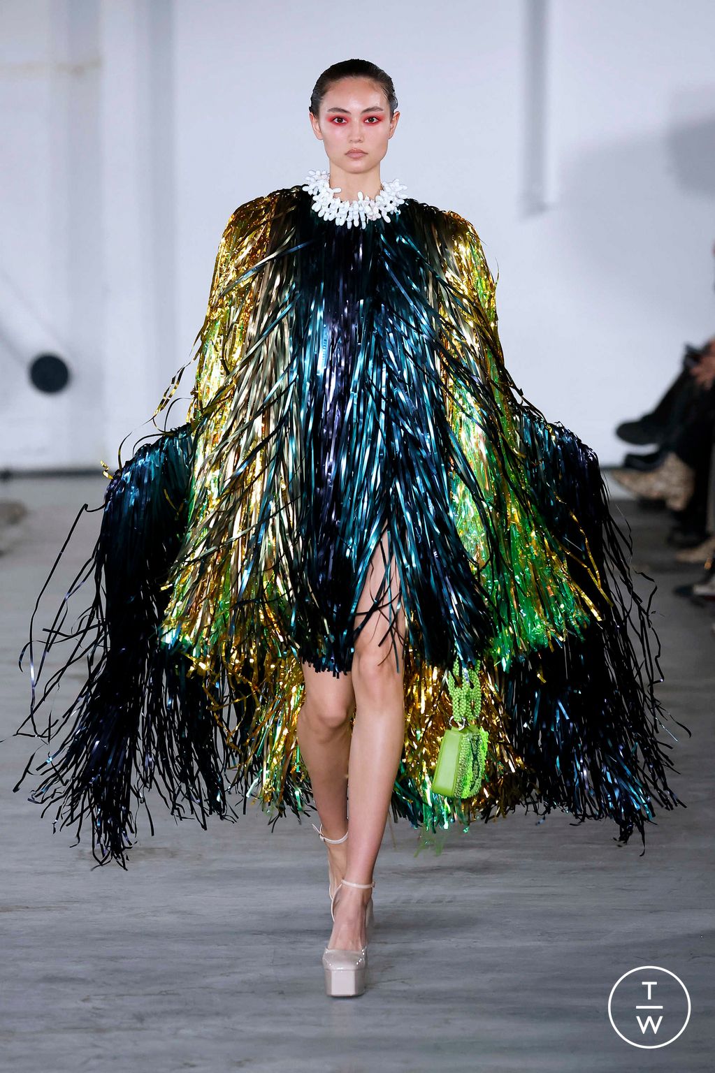 Fashion Week Paris Spring-Summer 2025 look 2 from the Germanier collection womenswear