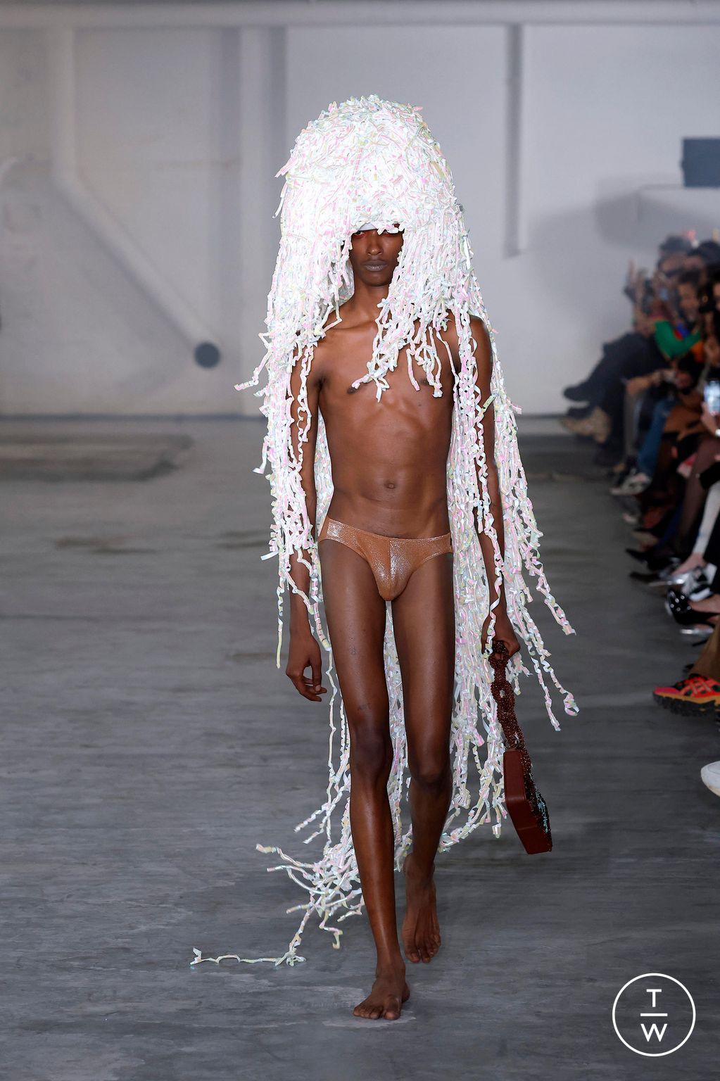 Fashion Week Paris Spring/Summer 2025 look 6 from the Germanier collection womenswear