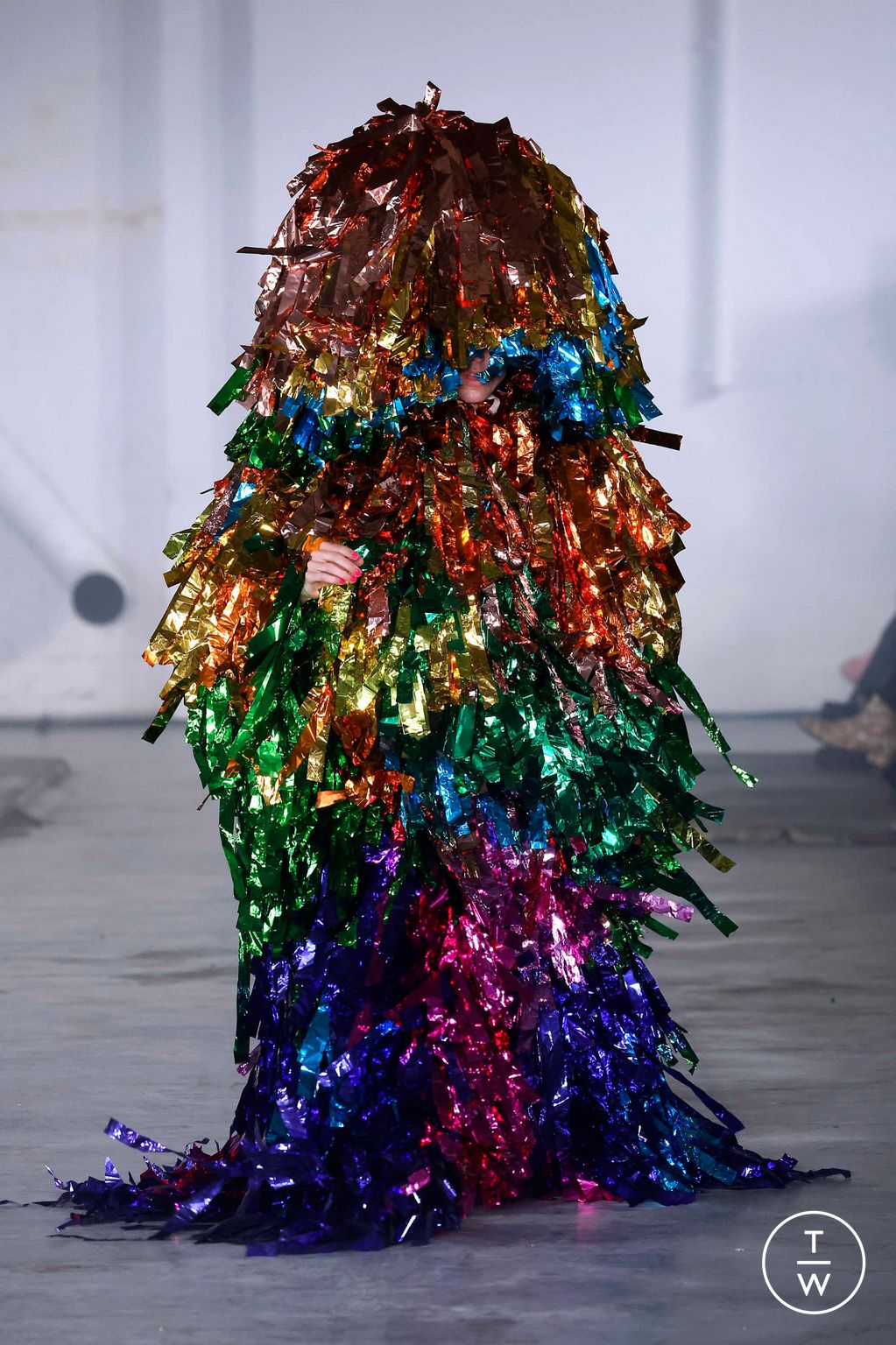 Fashion Week Paris Spring/Summer 2025 look 19 from the Germanier collection womenswear