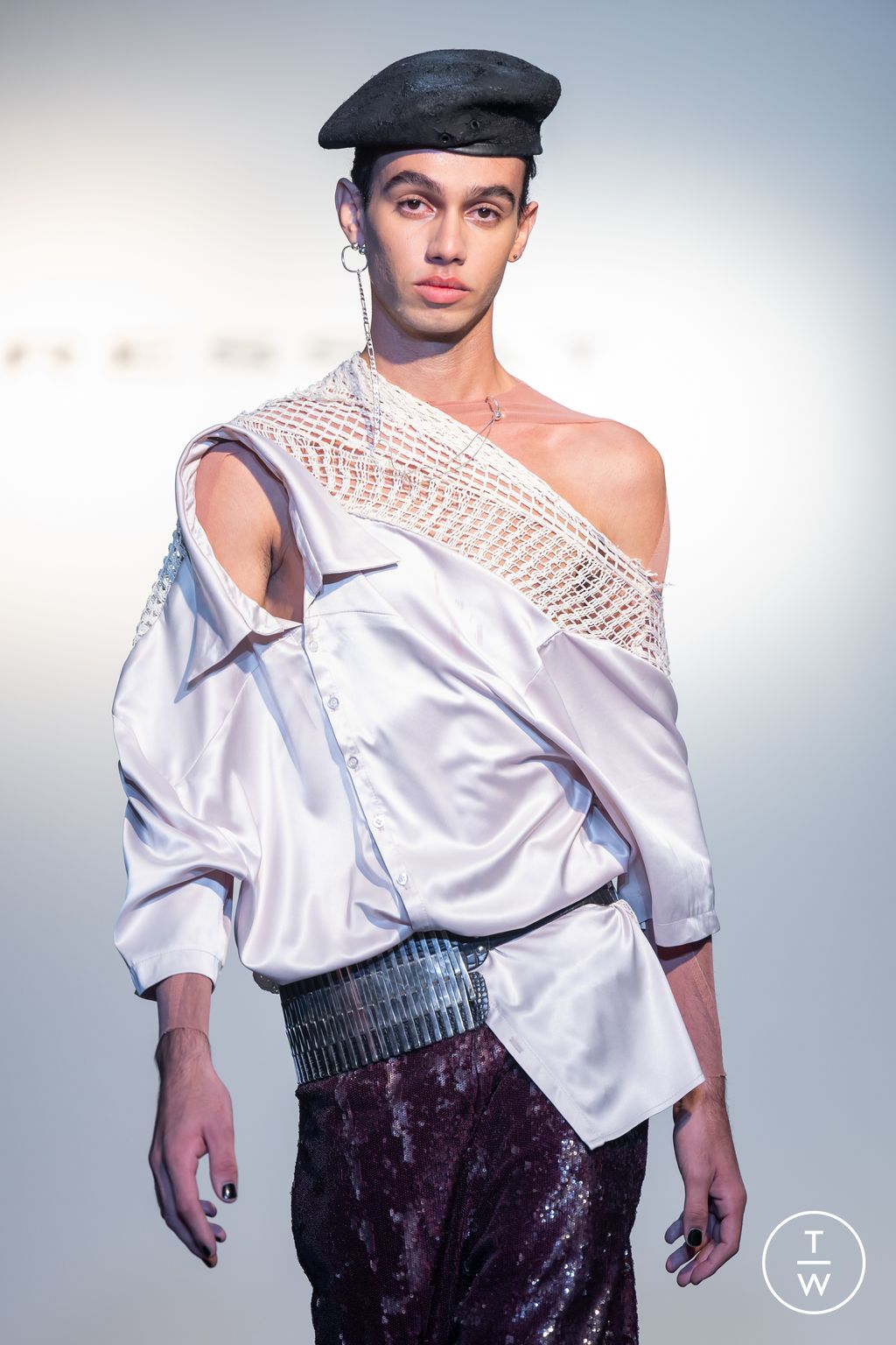 Fashion Week Paris Spring/Summer 2023 look 19 from the Pressiat collection womenswear