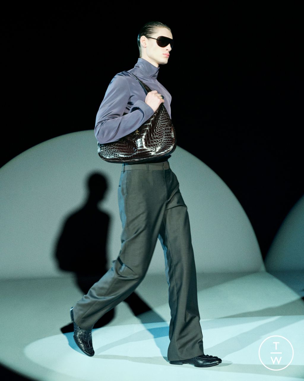 Fashion Week Milan Pre-Fall 2026 look 10 from the Gucci collection womenswear