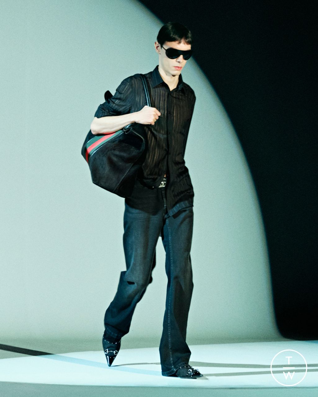 Fashion Week Milan Pre-Fall 2026 look 18 from the Gucci collection womenswear