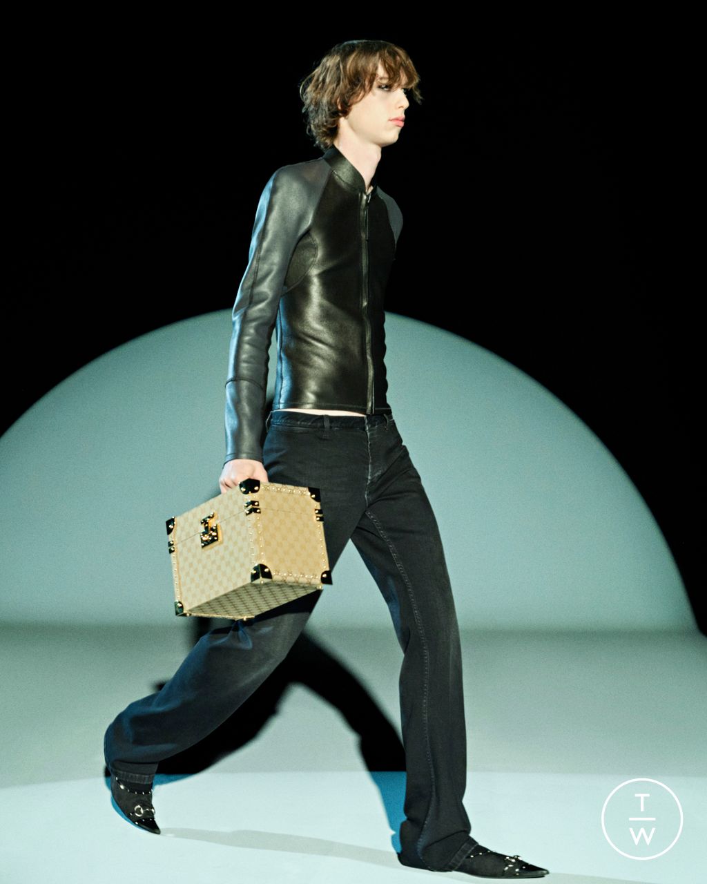 Fashion Week Milan Pre-Fall 2026 look 20 from the Gucci collection womenswear