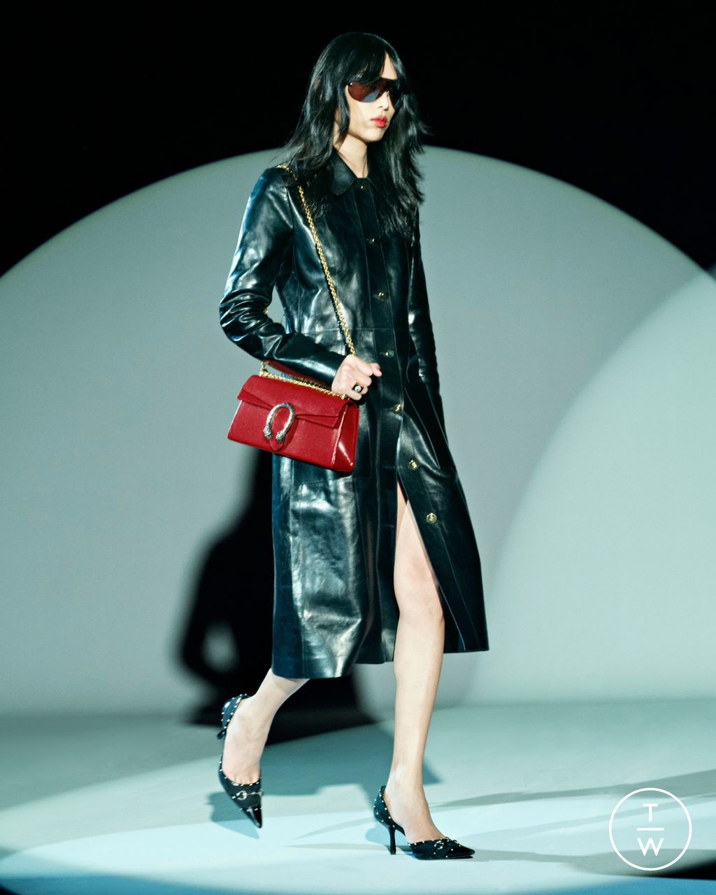 Fashion Week Milan Pre-Fall 2026 look 21 from the Gucci collection womenswear