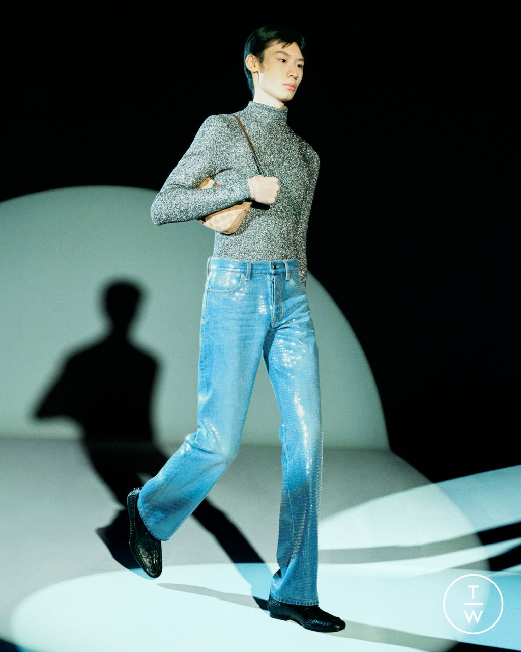 Fashion Week Milan Pre-Fall 2026 look 26 from the Gucci collection womenswear