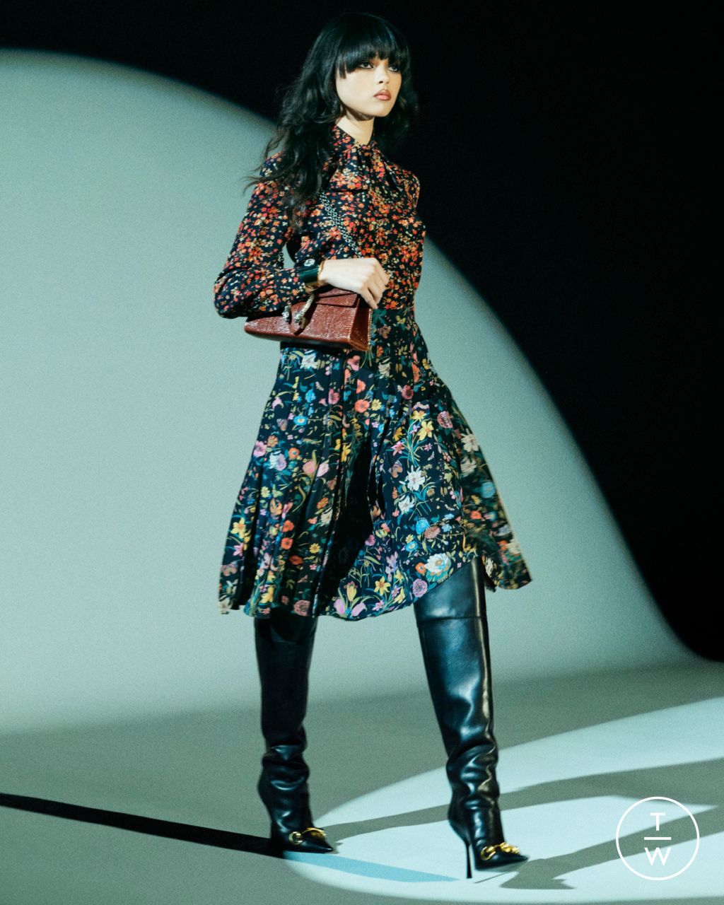 Fashion Week Milan Pre-Fall 2026 look 27 from the Gucci collection womenswear