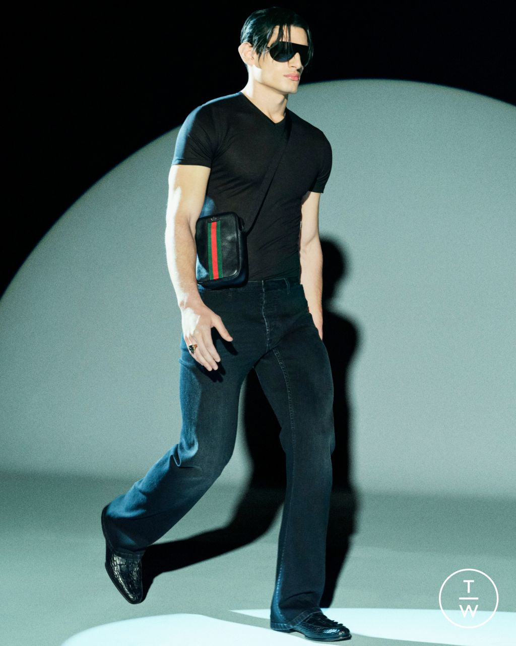 Fashion Week Milan Pre-Fall 2026 look 28 from the Gucci collection womenswear