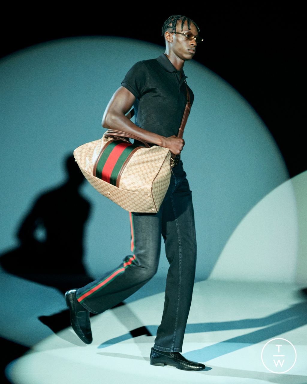 Fashion Week Milan Pre-Fall 2026 look 34 from the Gucci collection womenswear