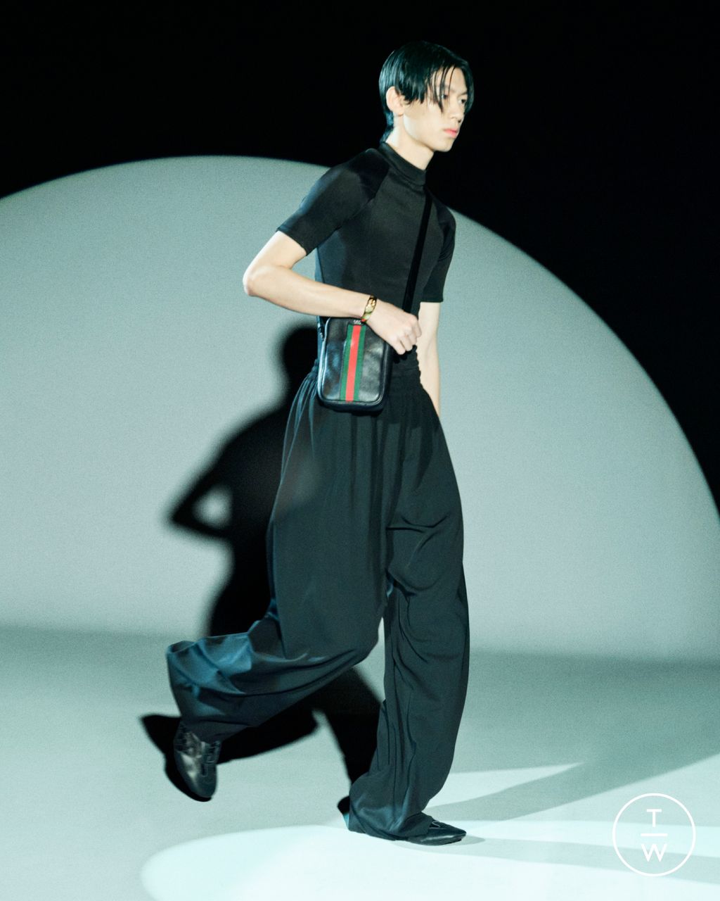 Fashion Week Milan Pre-Fall 2026 look 36 from the Gucci collection womenswear