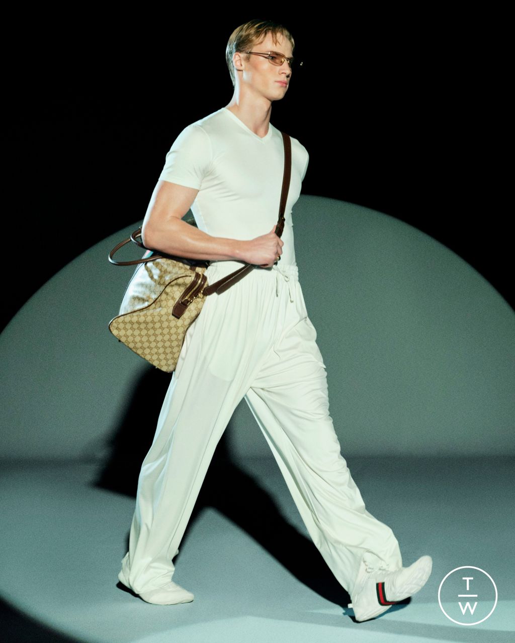 Fashion Week Milan Pre-Fall 2026 look 38 from the Gucci collection womenswear