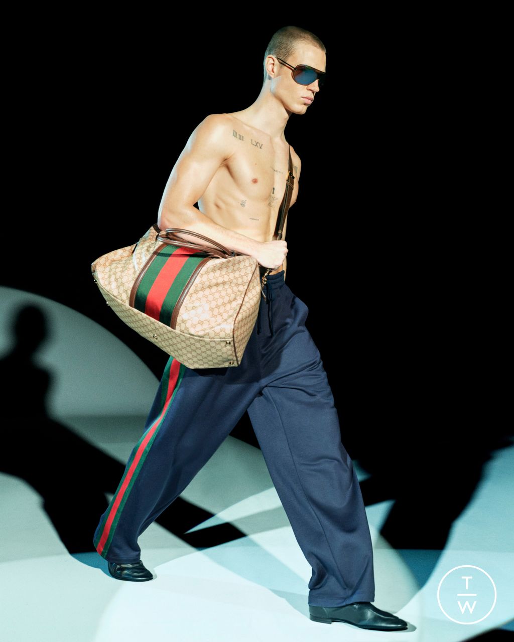 Fashion Week Milan Pre-Fall 2026 look 40 from the Gucci collection womenswear