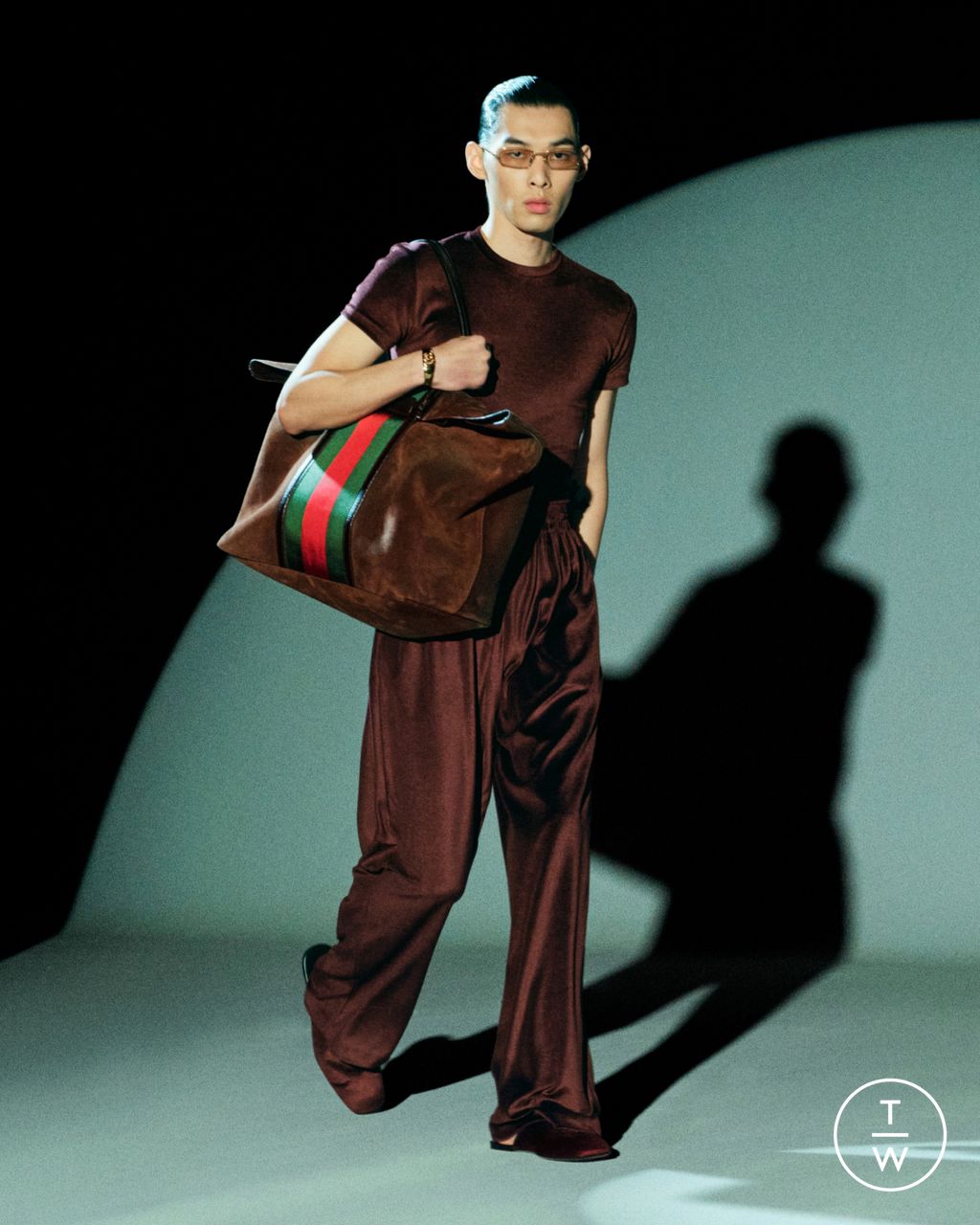 Fashion Week Milan Pre-Fall 2026 look 42 from the Gucci collection womenswear