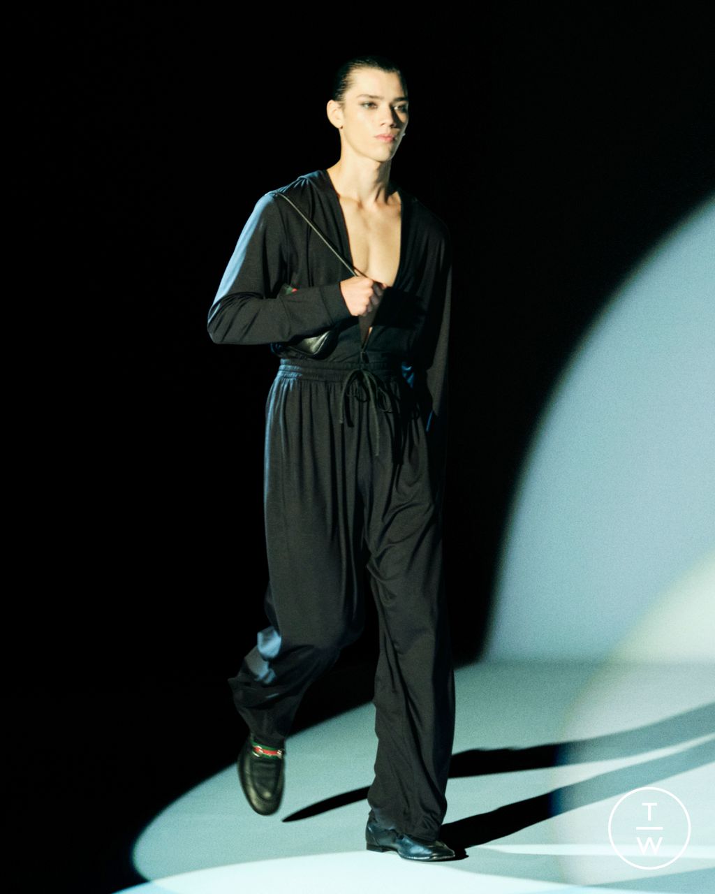 Fashion Week Milan Pre-Fall 2026 look 45 from the Gucci collection womenswear