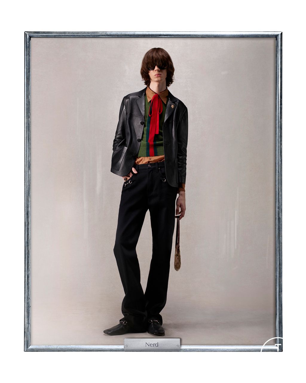 Fashion Week Milan Spring/Summer 2026 look 7 de la collection Gucci womenswear