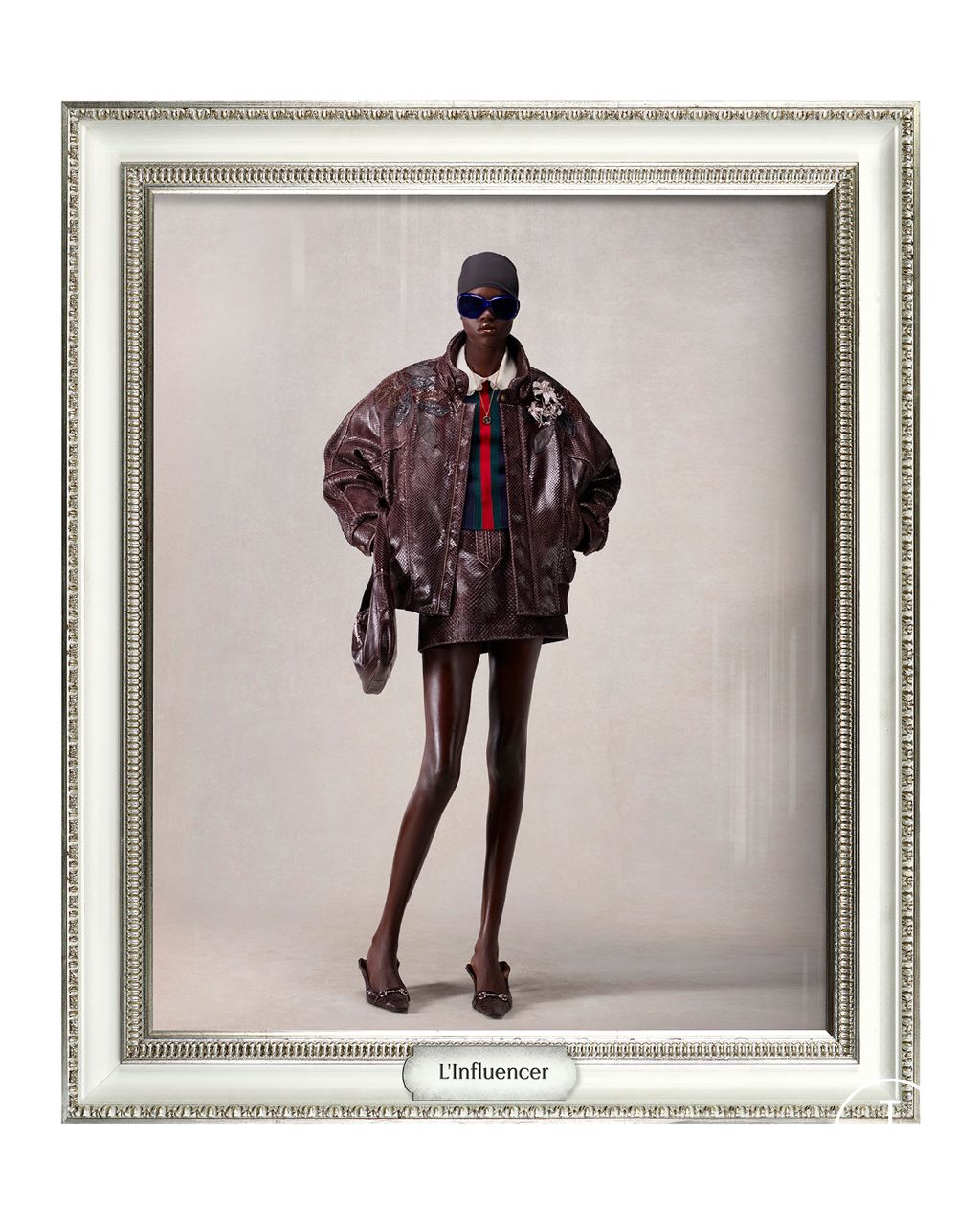 Fashion Week Milan Spring/Summer 2026 look 20 from the Gucci collection womenswear