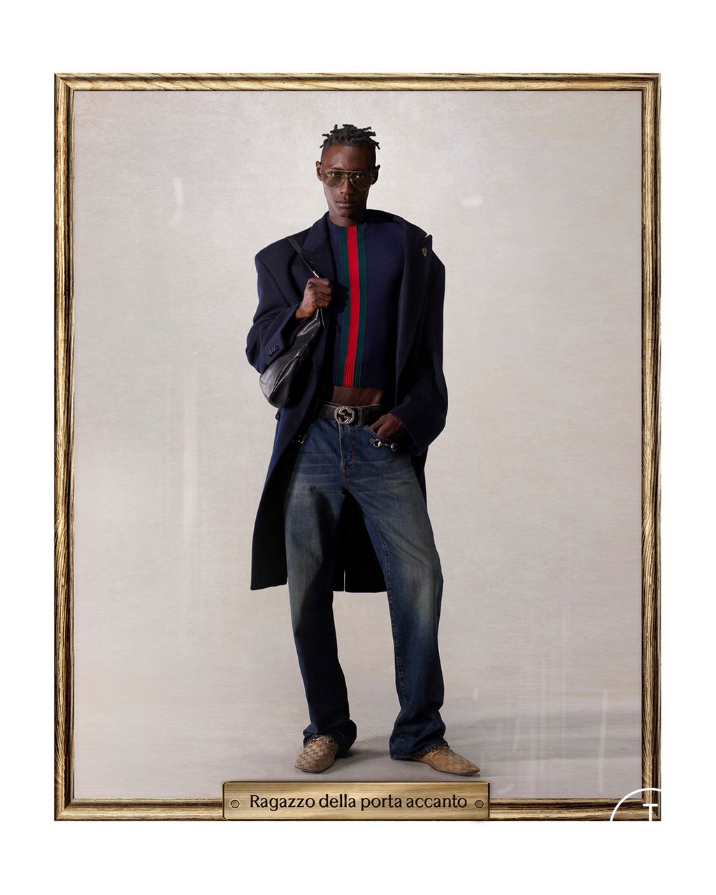 Fashion Week Milan Spring/Summer 2026 look 13 from the Gucci collection womenswear