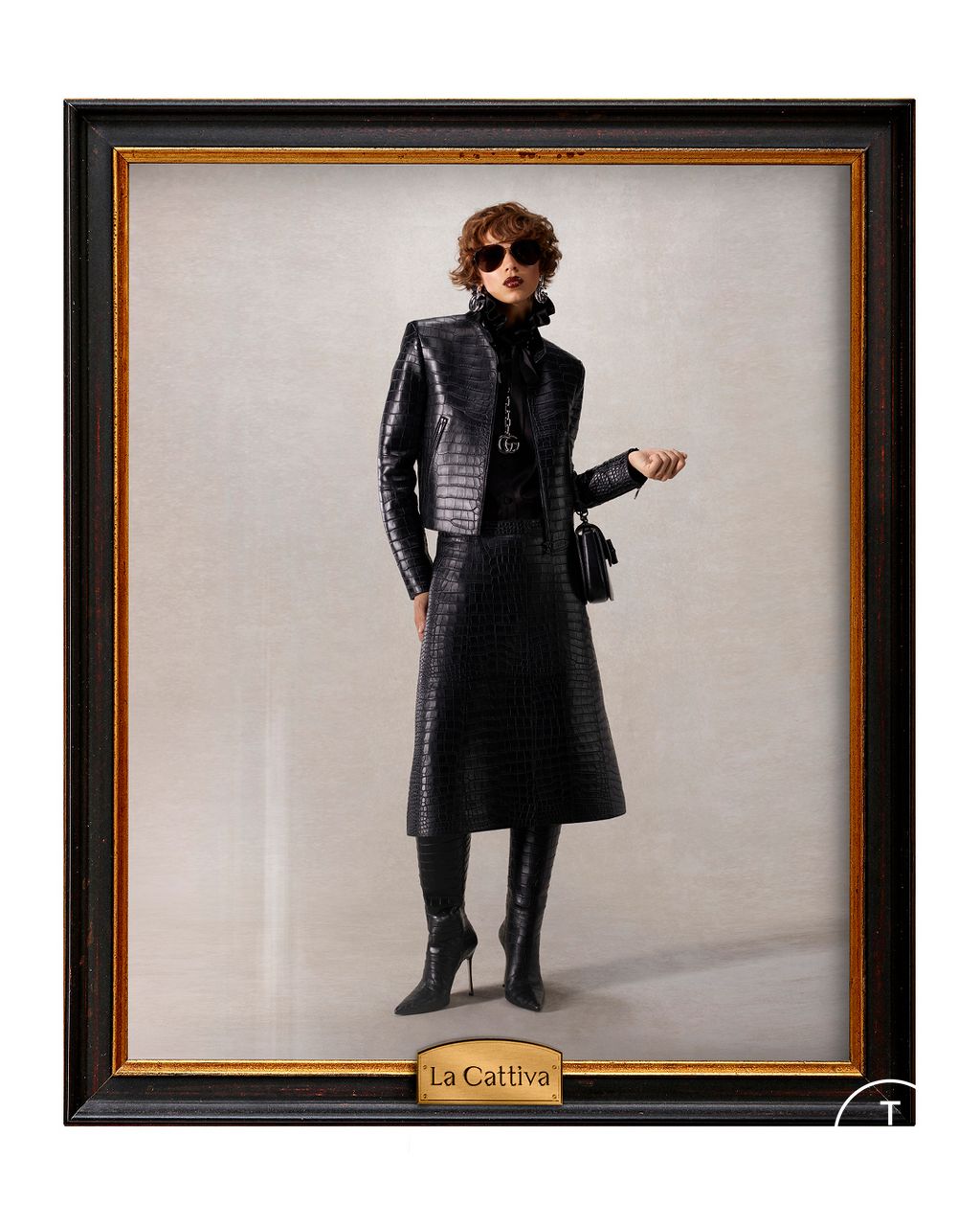 Fashion Week Milan Spring/Summer 2026 look 14 from the Gucci collection womenswear